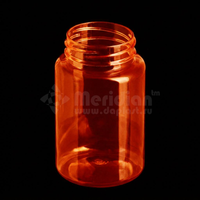 Банка пэт 100 мл ораньжевая