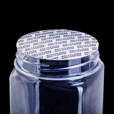 Банка ПЭТ 275 мл с клеевым вкладышем прозрачная