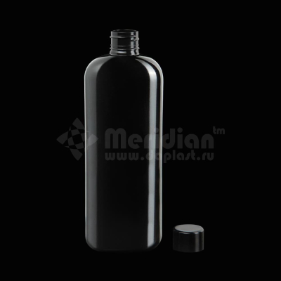 флакон 250 мл черный флакон 250 мл с крышкой