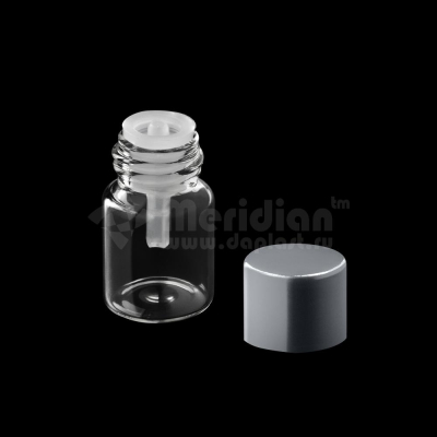 Стеклянный флакон 5 мл с пробкой Стеклянный флакон 5 мл с заглушкой