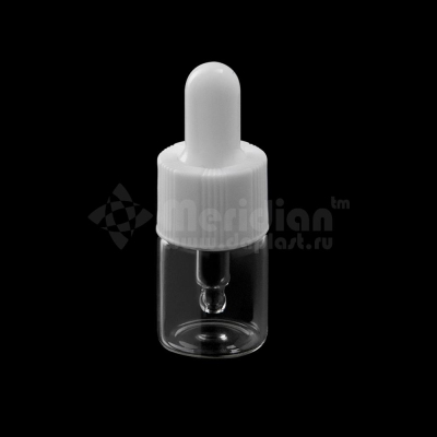 Стеклянный флакон 5 мл с пипеткой Стеклянный флакон пробник 5 мл с пипеткой