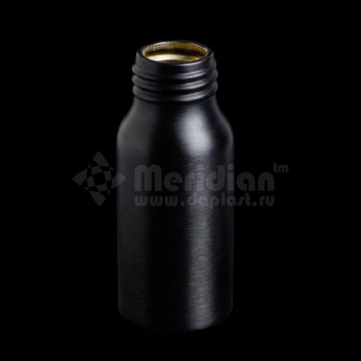 металический флакон 30 мл черный
