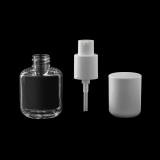 Флакон ПЭТГ Блур-35 с кремовым дозатором и защитным колпаком, изображение 3