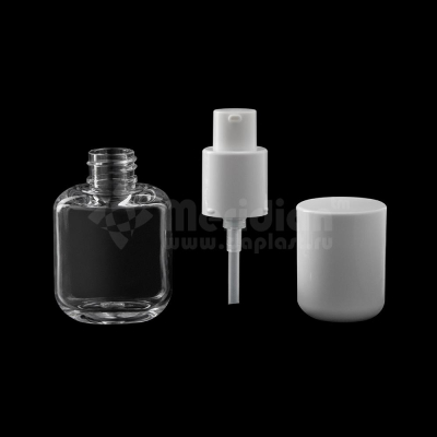 флакон с дозатором и колпачком 35 мл флакон пэт купить оптом 35 мл