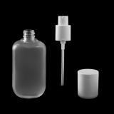 Флакон ПЭТГ Блур-100 с кремовым дозатором и защитным колпаком, изображение 3