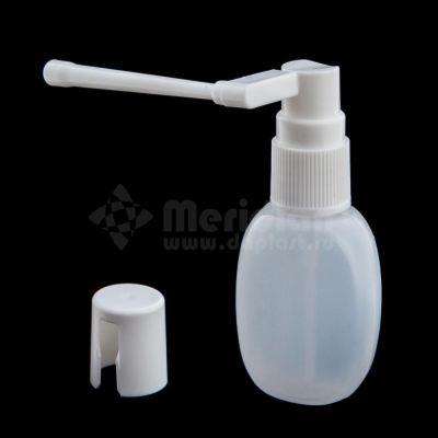 Флакон фармацевтический 30 мл Флакончик фармацевтический с гортанным распылителем 30 мл