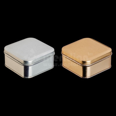 Банка железная серебряная и золотая 180 мл