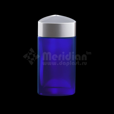 Банка стеклянная синяя 150 мл