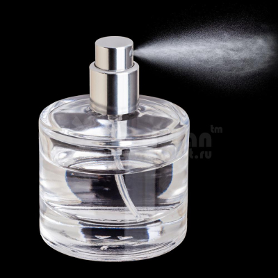 дорожный стеклянный флакон для духов 50 мл
