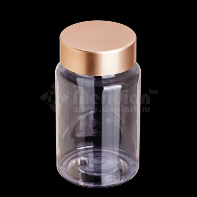 Пэт банка 100 мл с алюминиевой крышкой