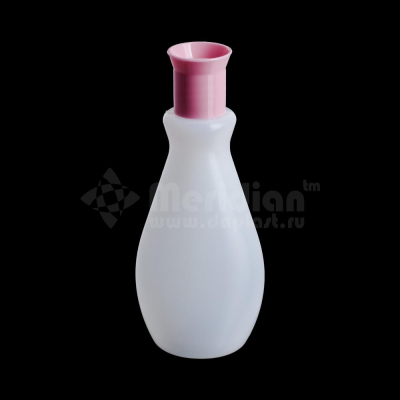 Флакон из пластика, ПЭ, с крышкой