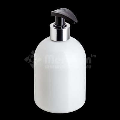 Дозатор для жидкого мыла с серебряной юбкой Личи 28/410, изображение 2