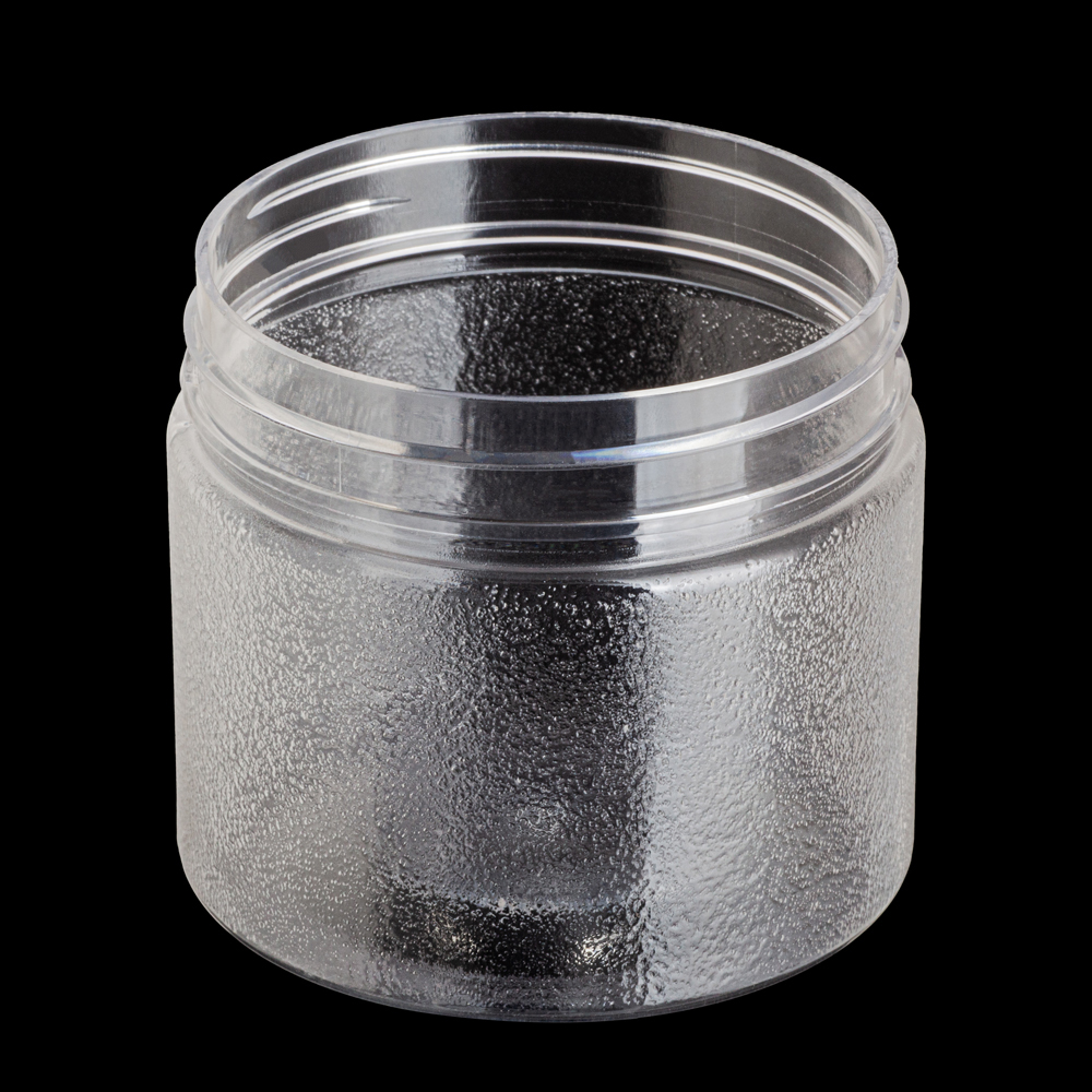 банка пластиковая матовая 300 мл